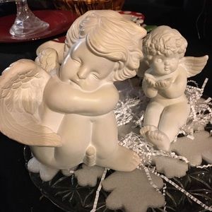 Set of two Vintage Angels